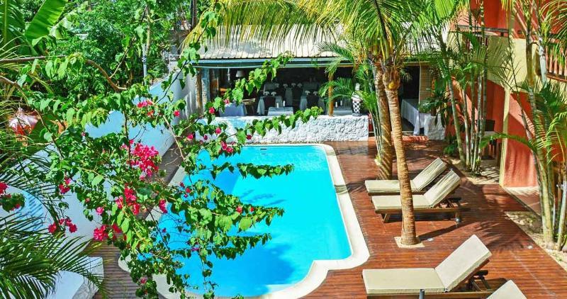 La Margarita Hotel Pointe-aux-Piments Eksteriør billede